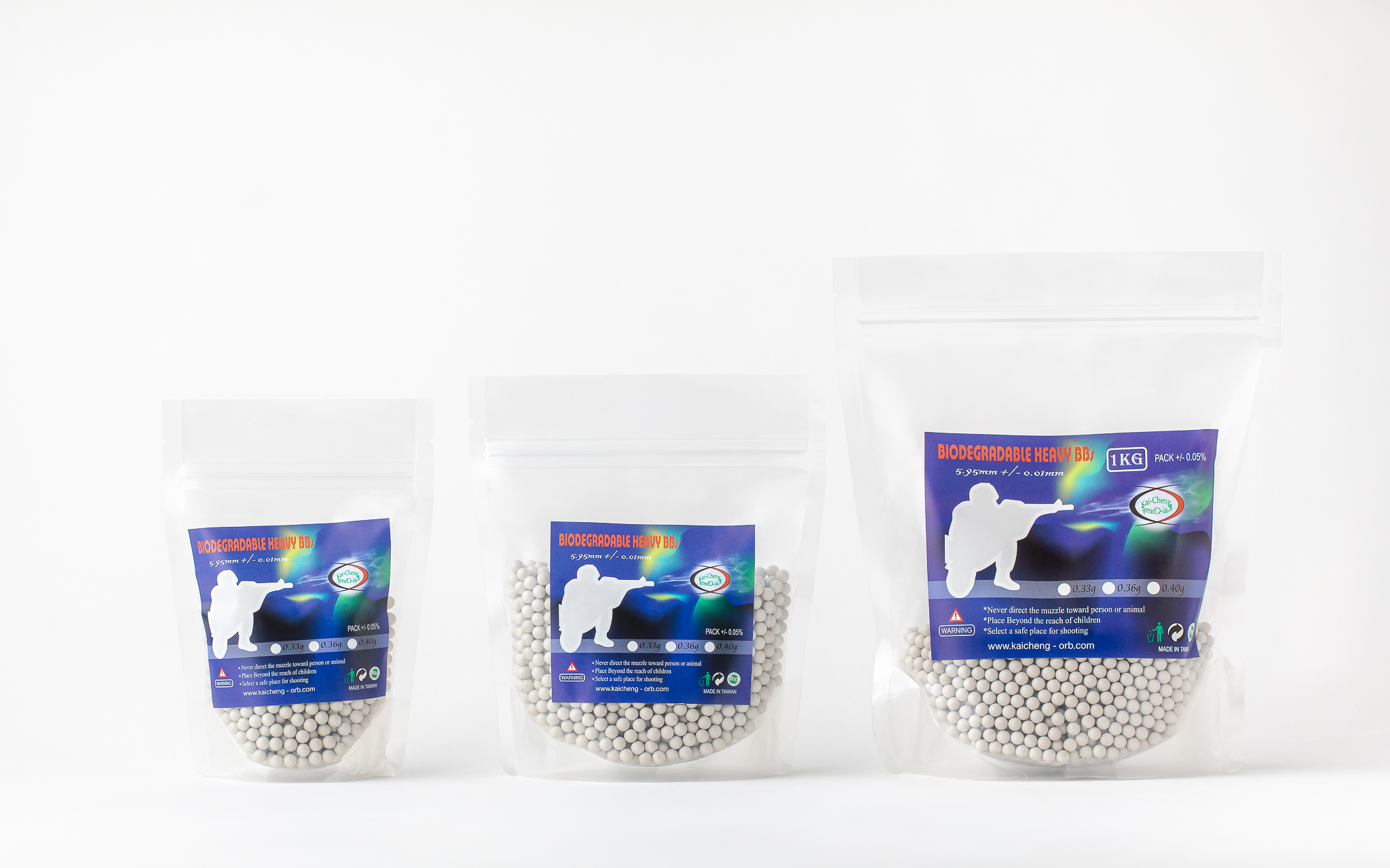 Biodegradable Heavy BBs 0.36g (Off White)